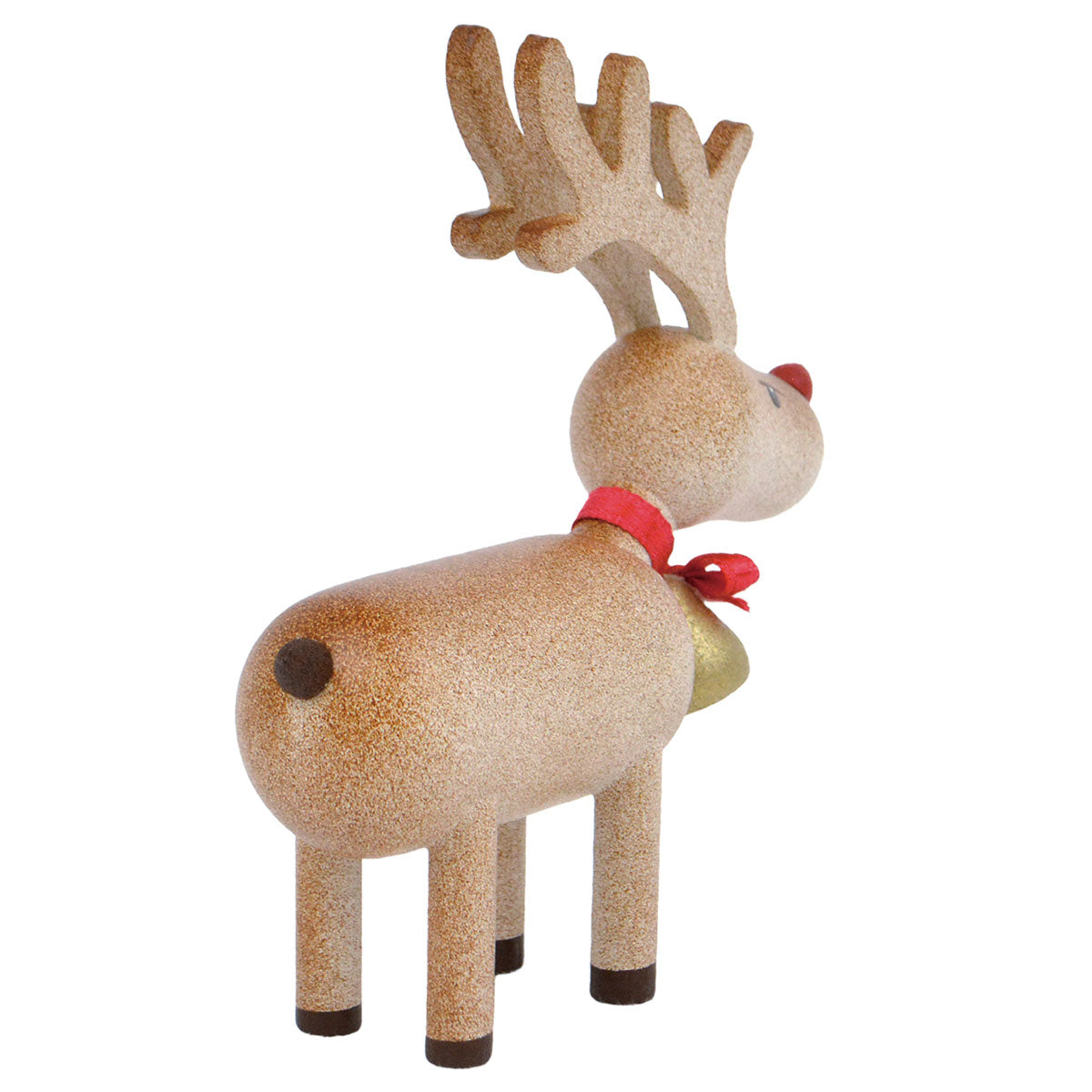 NORDIKA nisse ノルディカ ニッセ クリスマス 木製人形 ( トナカイ / ブラウン / ベル )｜北欧雑貨