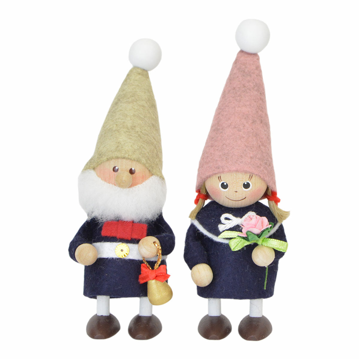【北欧雑貨オリジナル】NORDIKA nisse ノルディカ ニッセ クリスマス 木製人形 ( 『ハーモニーニッセ』 )