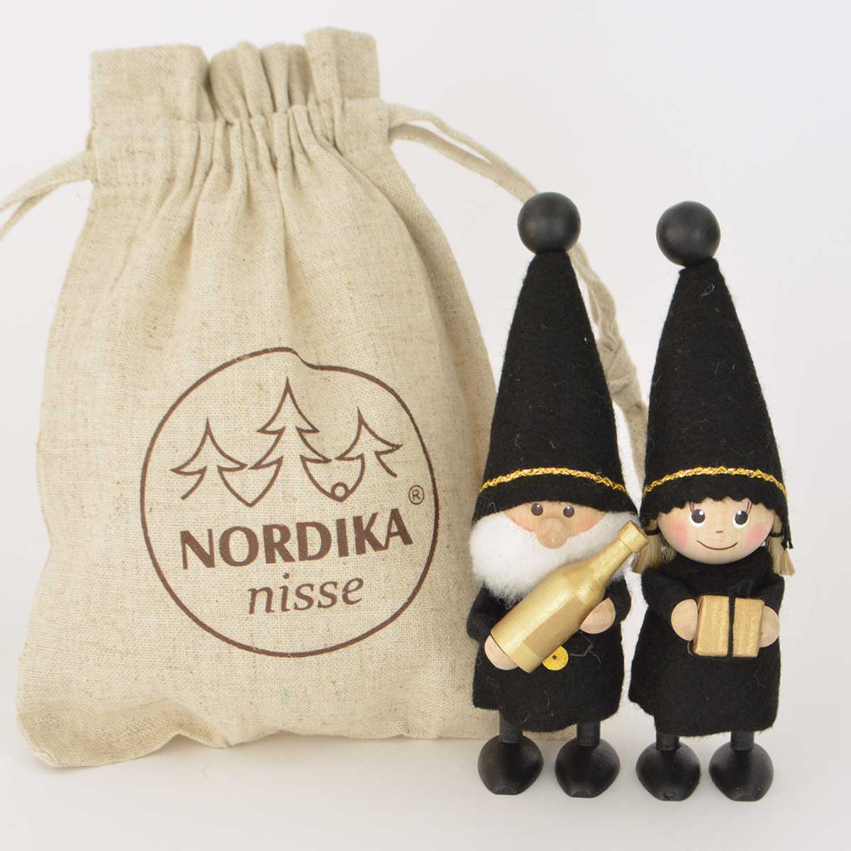 NORDIKA nisse ノルディカ ニッセ クリスマス 木製人形 ( Happy