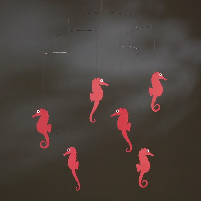 Flensted Mobiles フレンステッド・モビール ( Sea Horse Mobile / Red / 15R )