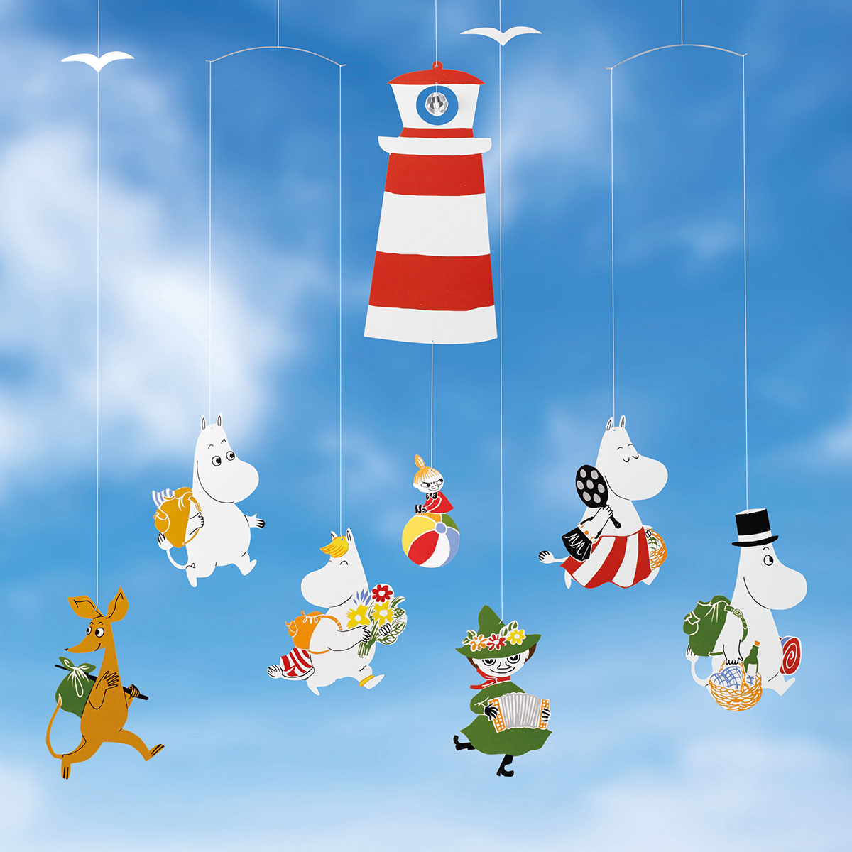 Moomin ムーミン Flensted Mobiles フレンステッド・モビール ( ムーミン・ピクニック / 440 )｜北欧雑貨