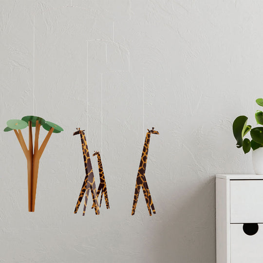 Flensted Mobiles フレンステッド・モビール（Giraffes on the Savannah ジラフ イン サバンナ / 153）