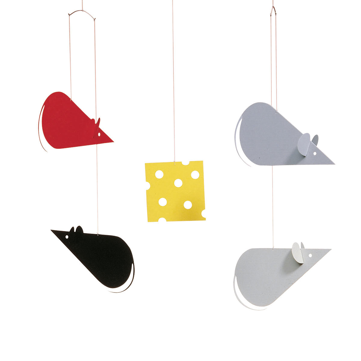 Flensted Mobiles フレンステッド・モビール( Cheese Mice チーズマイス / ブラック / グレイ / 106A )