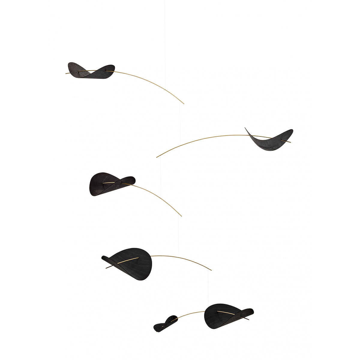 【10%OFF】Flensted Mobiles フレンステッド・モビール( Drifting Clouds ドリフティングクラウド / ブラック / 158s )【セール】