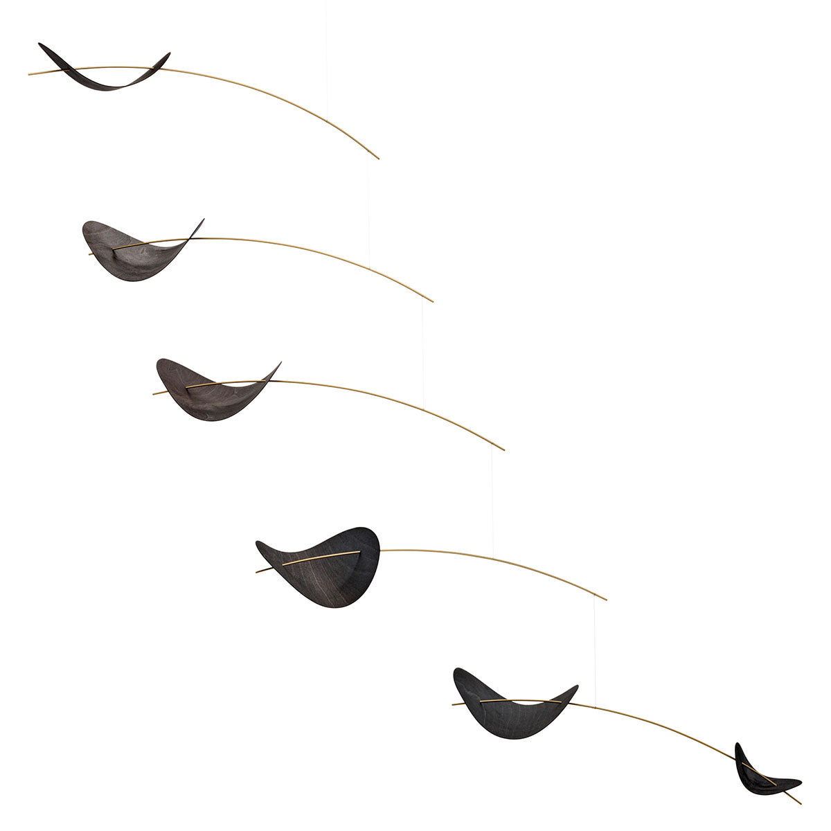 【10%OFF】Flensted Mobiles フレンステッド・モビール( Drifting Clouds ドリフティングクラウド / ブラック / 158s )【セール】