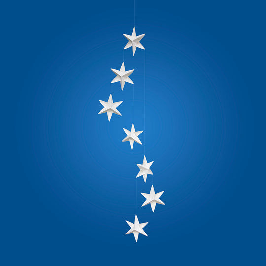 Livingly リビングリー ペーパーモビール ( スターモビール / ホワイト )