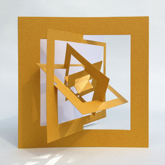 Livingly リビングリー バウハウスカード ( スクエア / イエロー )