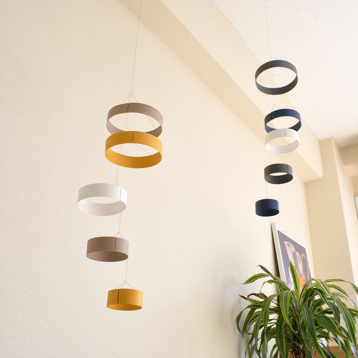 Livingly リビングリー モビール ( サーキュラス / グレー×ブルー×ホワイト )