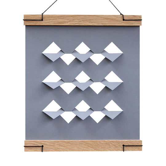 【50%OFF】Livingly リビングリー Recto Verso レクトヴァーソ ポスター ( スクエア / グレー )【セール】