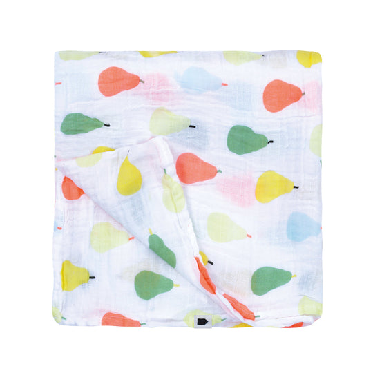 Petit Jour Paris プティジュールパリ ポアール ( モスリンブランケット / マルチカラー )