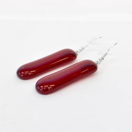 【30％OFF】HANSAKLAAS ハンサクラース フックピアス ( レクタングル / レッド )【セール】