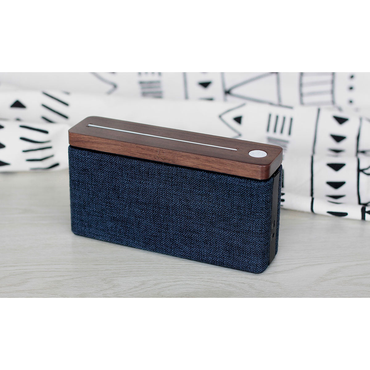 【30%OFF】Gingko Design ギンコーデザイン ハイファイスクエア Bluetooth スピーカー( ウォルナット )【セール】