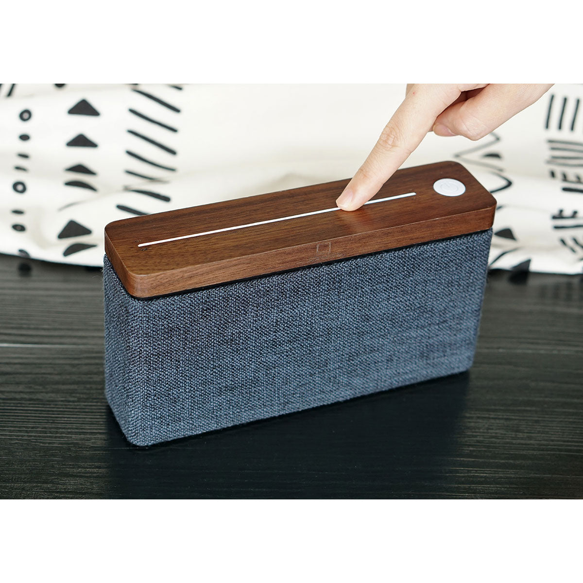 【30%OFF】Gingko Design ギンコーデザイン ハイファイスクエア Bluetooth スピーカー( ウォルナット )【セール】