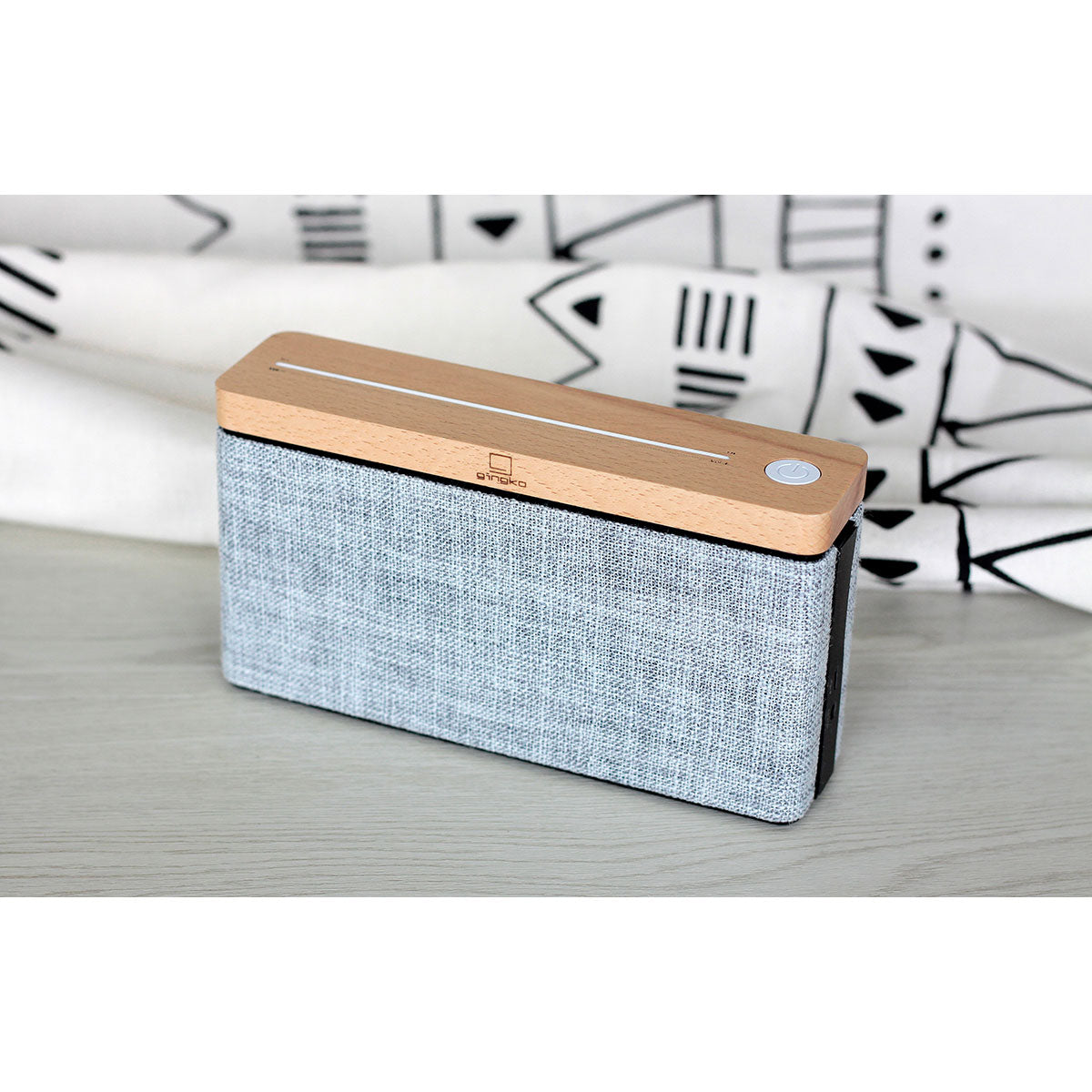 【30%OFF】Gingko Design ギンコーデザイン ハイファイスクエア Bluetooth スピーカー( メープル )【セール】