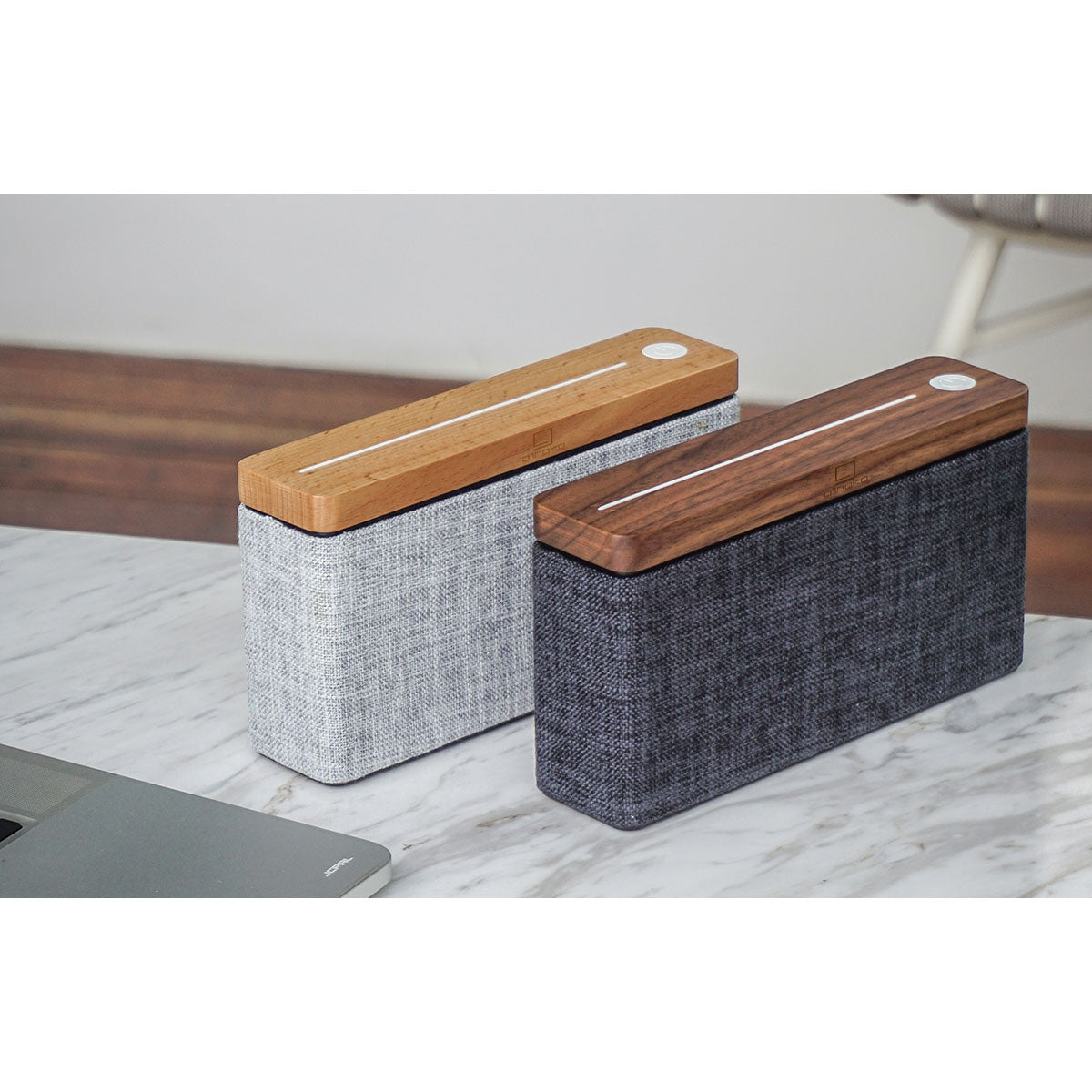 【30%OFF】Gingko Design ギンコーデザイン ハイファイスクエア Bluetooth スピーカー( ウォルナット )【セール】