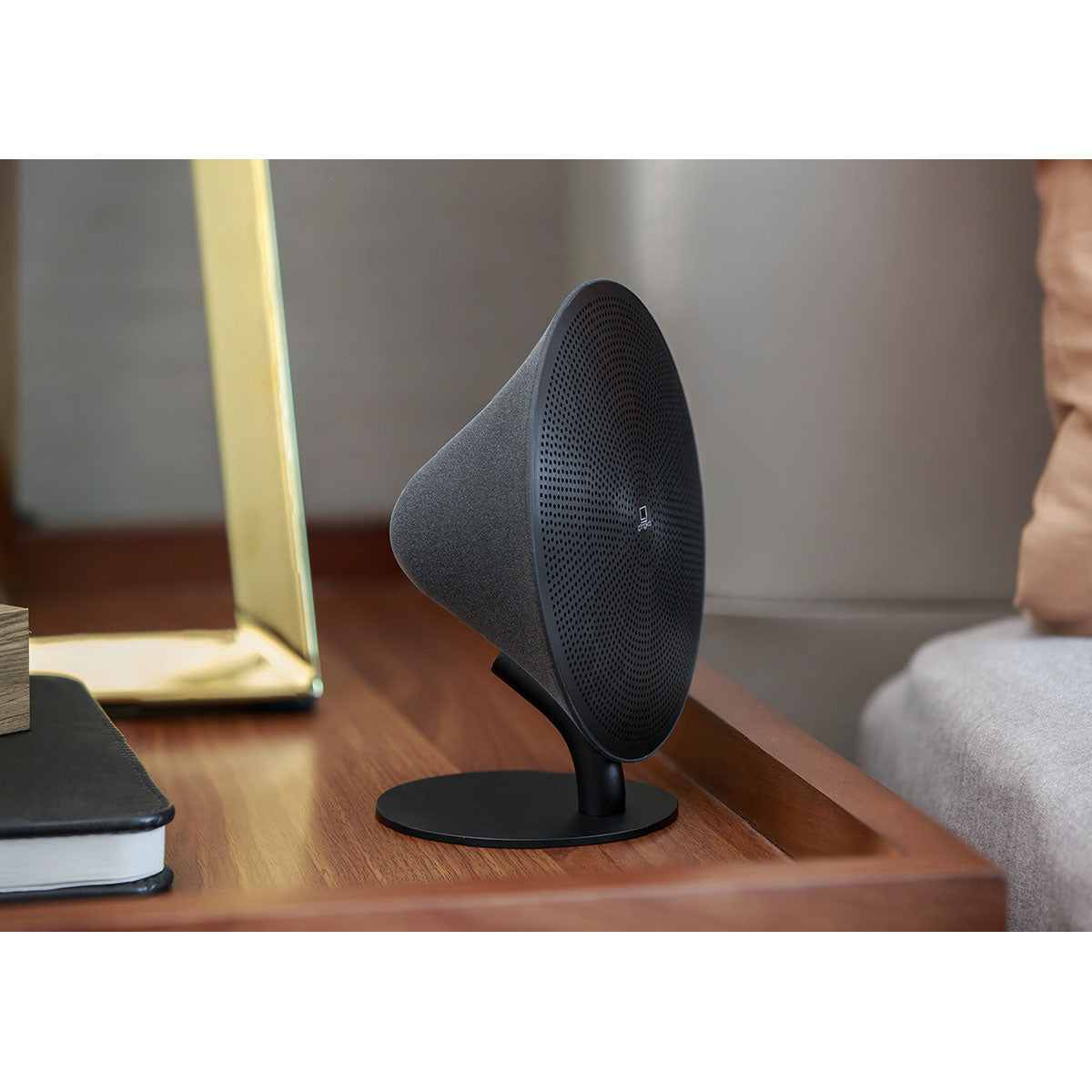 【50%OFF】Gingko Design ギンコーデザイン ミニハロワン Bluetooth スピーカー( ブラック )【セール】