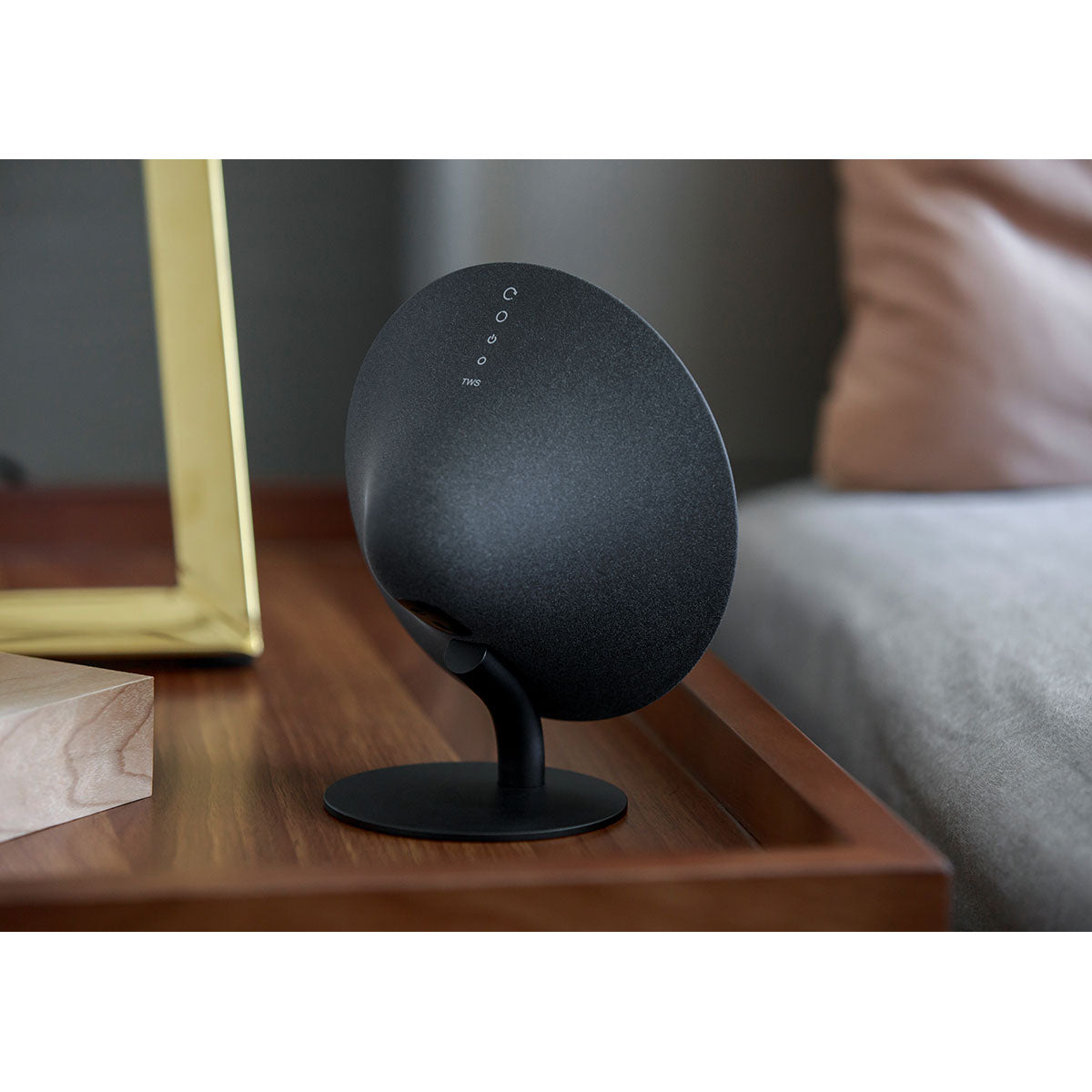 【50%OFF】Gingko Design ギンコーデザイン ミニハロワン Bluetooth スピーカー( ブラック )【セール】
