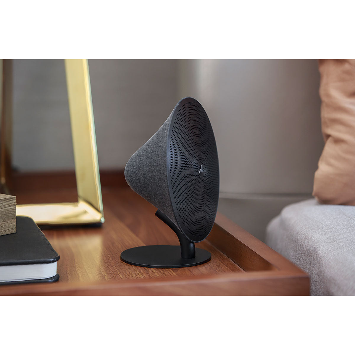 【50%OFF】Gingko Design ギンコーデザイン ミニハロワン Bluetooth スピーカー( ブラック )【セール】