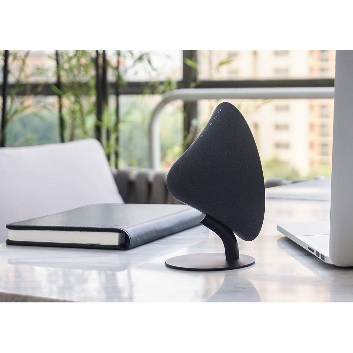 【50%OFF】Gingko Design ギンコーデザイン ミニハロワン Bluetooth スピーカー( ブラック )【セール】