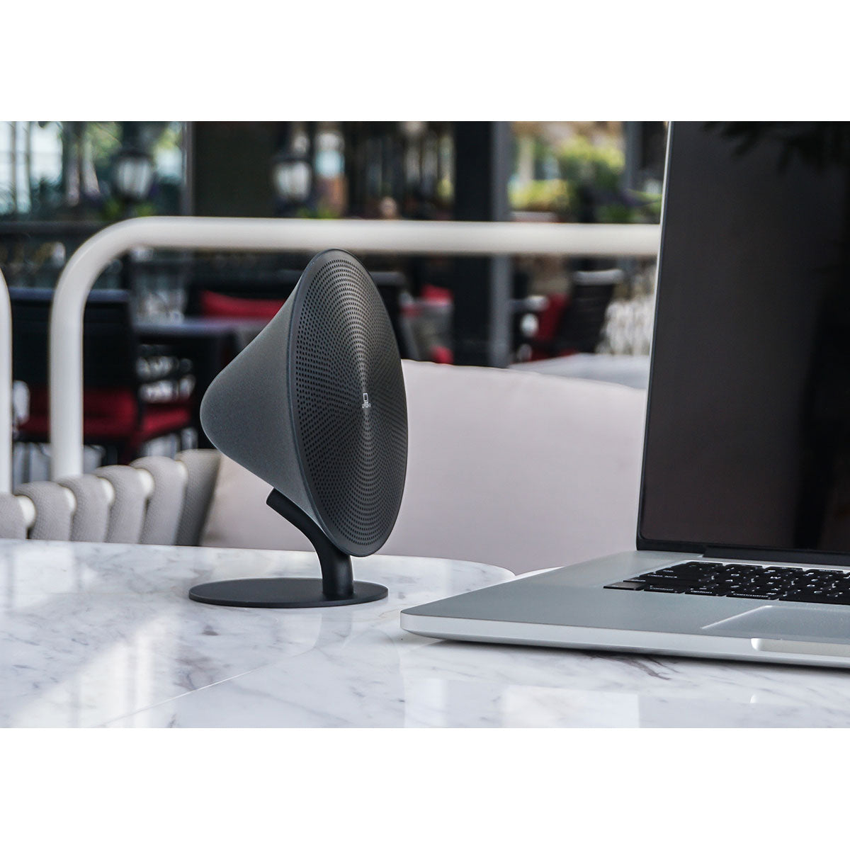 【50%OFF】Gingko Design ギンコーデザイン ミニハロワン Bluetooth スピーカー( ブラック )【セール】